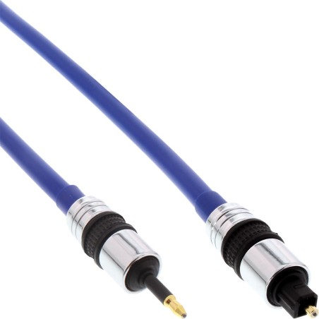 OPTO Câble audio, InLine®, PREMIUM, 3,5mm mâle à Toslink mâle, 10m