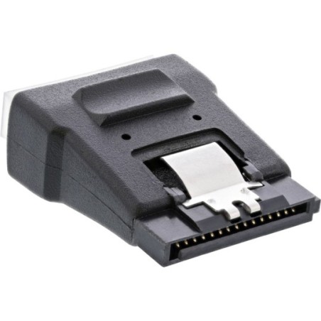 Adaptateur d'électricité SATA, InLine®, 1x 5,25" prise femelle à 15pin SATA prise