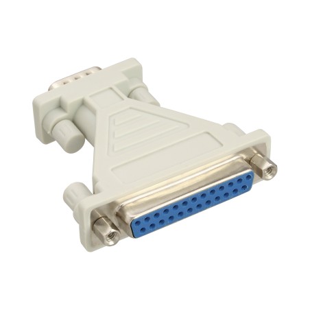 31249 - Adaptateur InLine® AT, prise Sub D 25 broches vers fiche Sub D 9 broches