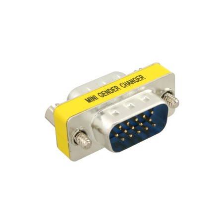 InLine? Mini-Gender-Changer, 15pol HD (VGA), Stecker / Stecker