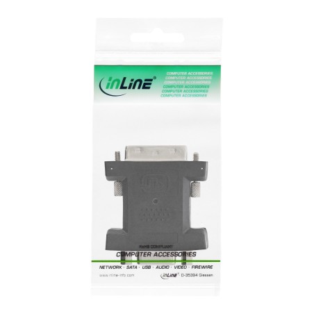 InLine? DVI-A Adapter, Analog 125 Stecker auf 15pol HD Buchse (VGA)