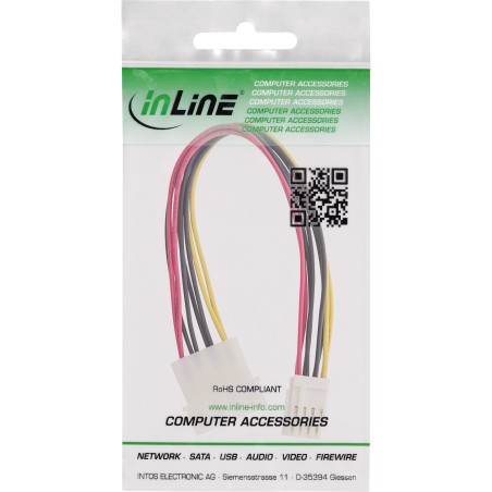 26950 - Câble d'alimentation en Y InLine® interne, 1x 5,25 à 2x 3,5, 0,20 m