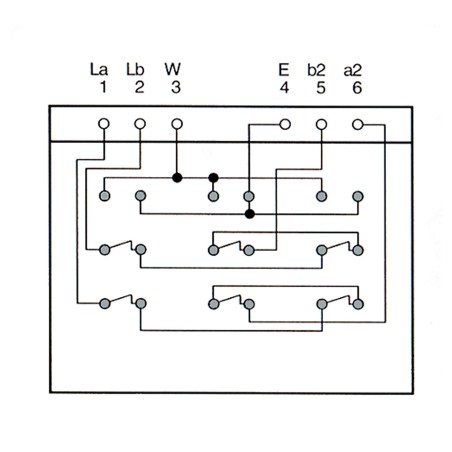 69971 - Boîtier de connexion InLine® TAE, TAE-N/F/N, montage en saillie