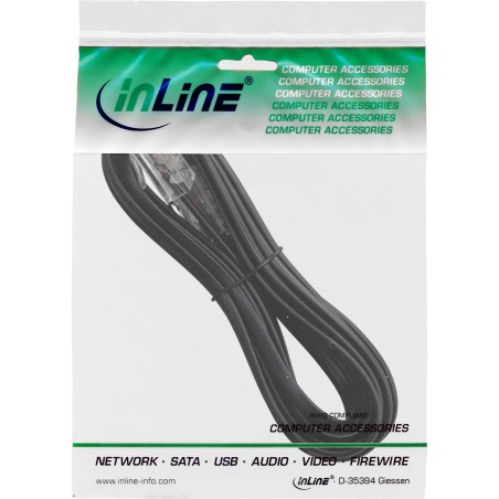 68817 - Câble de connexion RNIS InLine®, fiche / fiche RJ45 (8P4C), 10m