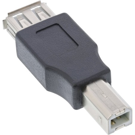 33442 - Adaptateur InLine® USB 2.0, prise A vers fiche B