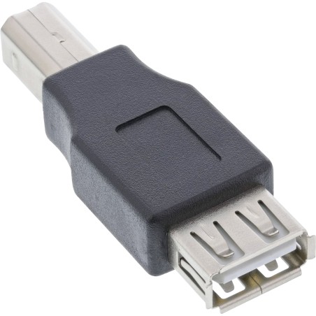 33442 - Adaptateur InLine® USB 2.0, prise A vers fiche B