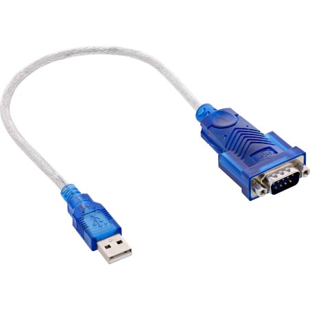 InLine? USB zu Seriell Adapterkabel, Stecker A an 9pol Sub D Stecker