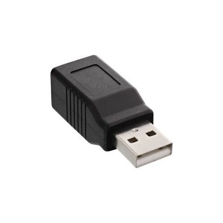 33443 - Adaptateur InLine® USB 2.0, fiche A vers prise B