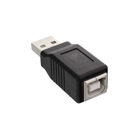 33443 - Adaptateur InLine® USB 2.0, fiche A vers prise B