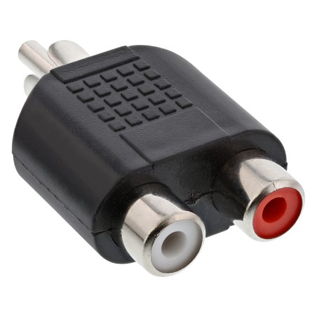 99310 - Adaptateur audio InLine®, fiche RCA vers 2x prise RCA