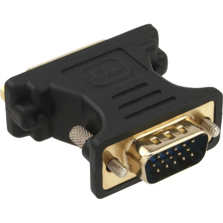 DVI-A Adaptateur, InLine®, analogue 24+5 prise femelle sur 15 broches HD prise (VGA)