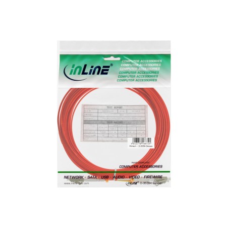 InLine? LWL Duplex Kabel, LC/LC, 50/125?m, OM2, 5m