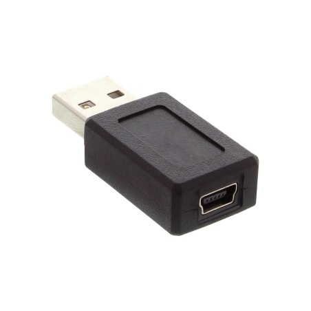 InLine? USB 2.0 Adapter, Stecker A auf Mini-5pol Buchse