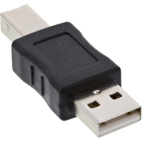 InLine? USB 2.0 Adapter, Stecker A auf Stecker B