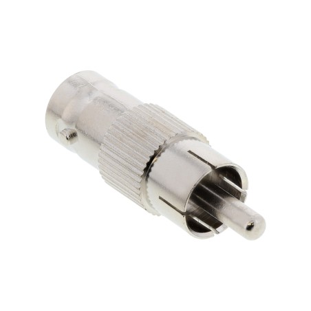 99320 - Adaptateur vidéo InLine®, 1x fiche RCA vers prise BNC