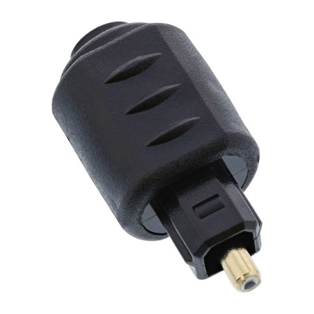 89907 - Connecteur audio InLine® OPTO, prise 3,5 mm / fiche Toslink