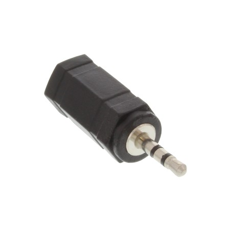 InLine? Audio Adapter, 2,5mm Klinke Stecker zu 3,5mm Buchse, Stereo