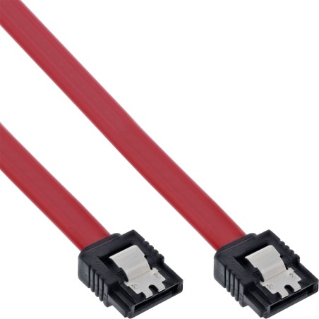 27705A - Câble de connexion InLine® SATA, avec languette de sécurité, 0,5 m