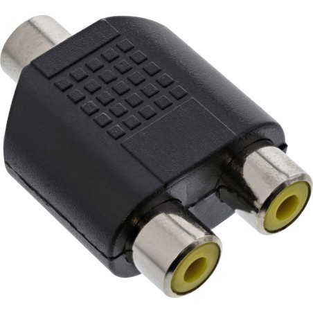 99338 - Adaptateur audio InLine®, jack mono 3,5 mm vers 2x jack RCA