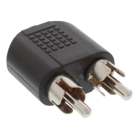 InLine? Audio Adapter, 3,5mm Klinke Buchse Stereo an 2x Cinch Stecker