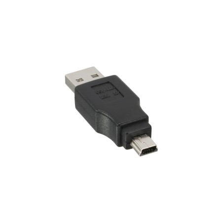 33441C - Adaptateur InLine® USB 2.0, fiche A vers mini fiche à 5 broches