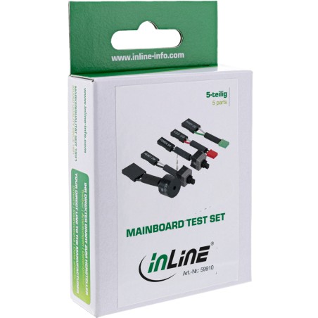 59910 - Kit de test de carte mère InLine®, 5 pièces