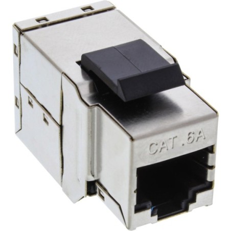 RJ45 prise femelle/prise femelle insert, SNAP-In, Cat.6A stp