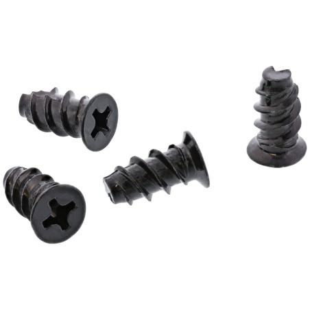 InLine? L?fterschrauben, 5,0x10,0mm, schwarz 50er Pack