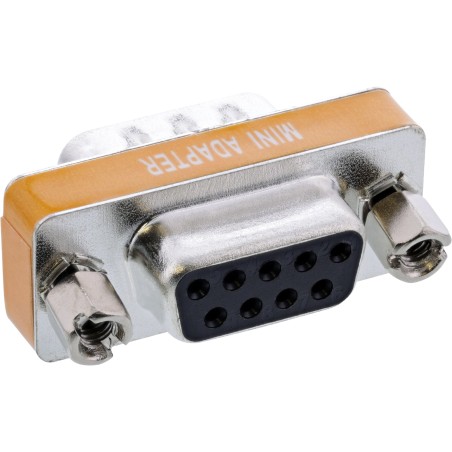 31437 - Adaptateur null modem InLine®, fiche/prise 9 broches, en vrac