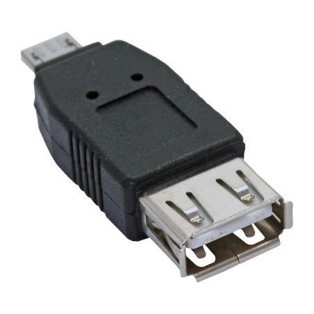 InLine? Micro-USB Adapter, Micro-A Stecker an USB A Buchse