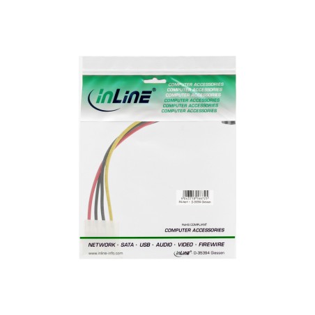 InLine? SATA Stromadap.-Kab, 1x 13,34cm (5,25) BU/15pol SATA ST, nach o. abgew.