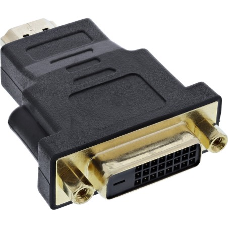 InLine? HDMI-DVI Adapter, HDMI Stecker auf DVI Buchse, 4K2K