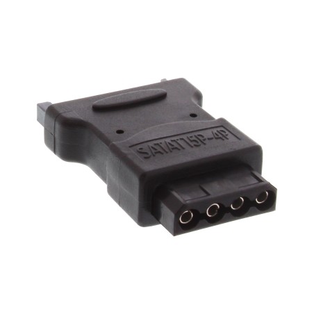 InLine? SATA Stromadapter, 1x 13,34cm (5,25) Stecker an 15pol SATA Buchse