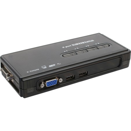 InLine? KVM Switch, 4-fach, USB