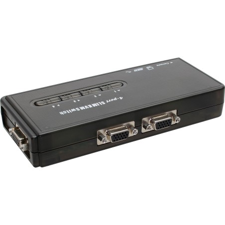 InLine? KVM Switch, 4-fach, USB