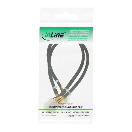 26630A - Rallonge d'alimentation InLine® interne, 2x4 broches ST vers 8 broches BU, carte mère, 0,30 m