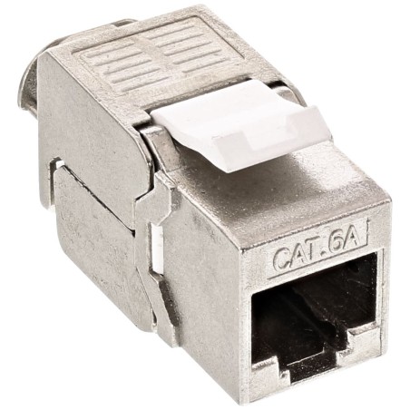 RJ45 Bu/LSA insert, SNAP-In, Cat.6a