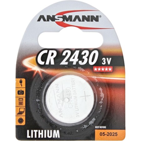 Ansmann pile bouton 3V Lithium CR2430 (5020092)