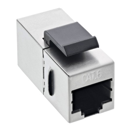 74206B - Prise / insert de prise InLine® Keystone RJ45, SNAP-In, Cat.6, STP, en vrac