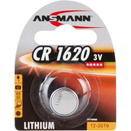 Ansmann pile bouton 3V Lithium CR1620 (5020072)