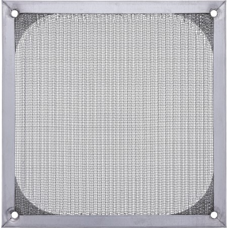 33372A - Grille de ventilateur InLine®, filtre en aluminium, 140x140mm