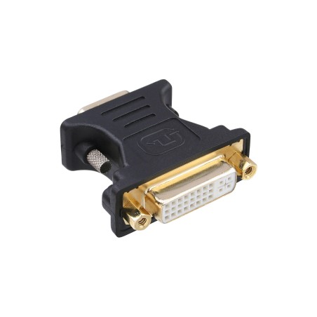 17790P - Adaptateur InLine® DVI-A, prise analogique 245 vers fiche HD 15 broches (VGA), plaqué or