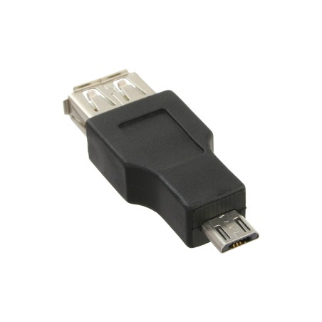 31604 - Adaptateur InLine® Micro-USB, fiche Micro-B vers prise USB A