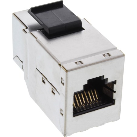 74206A - Prise / insert de prise InLine® Keystone RJ45, SNAP-In, Cat.6A STP