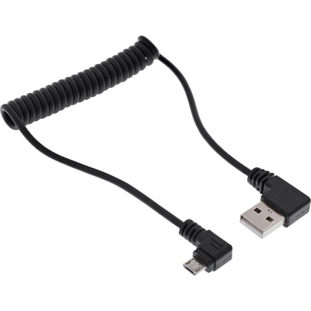 InLine? USB DUAL KFZ-Ladeset, Stromadapter 1m Kabel, 12/24VDC zu 5V DC/2.1A