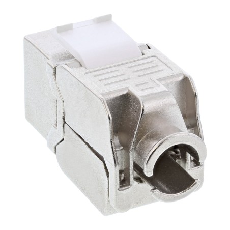 InLine? Keystone RJ45 Buchse / LSA Einsatz, SNAP-In, Cat.6a, schmale Bauform