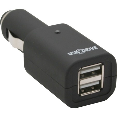 Ansmann USB2DRIVE, prise allume-cigares à 2x Power Adapter 5V (5711013)