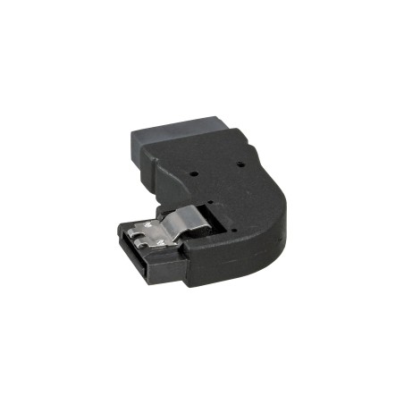 27700D - Adaptateur InLine® SATA fiche / prise, coudé à droite