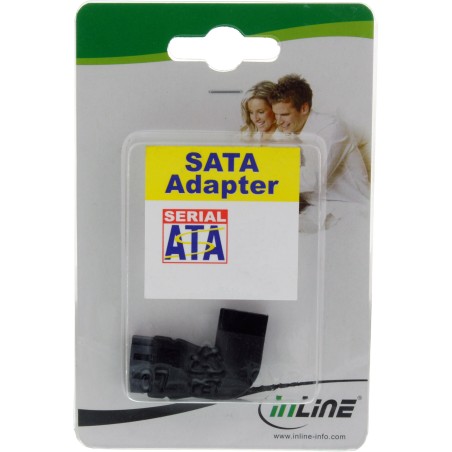 InLine? SATA Adapter Stecker / Buchse, gewinkelt rechts