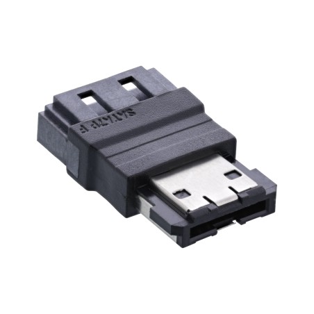 27502 - Adaptateur InLine® eSATA vers SATA, fiche eSATA vers prise SATA